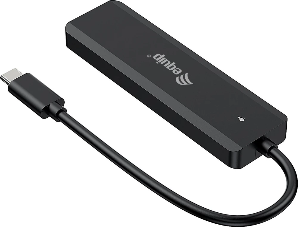 Equip USB šakotuvas USB šakotuvas 4 prievadų 3.2/C->2xUSB-C 2xUSB-A 10Gbps o.Netz.sw