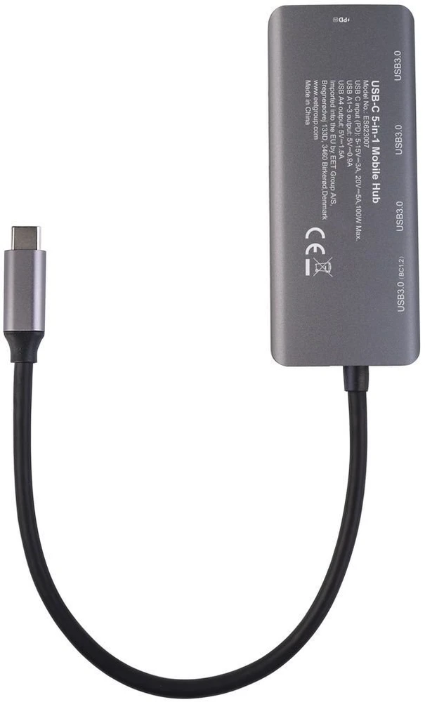 HUB USB eStuff USB-C Charging Hub
