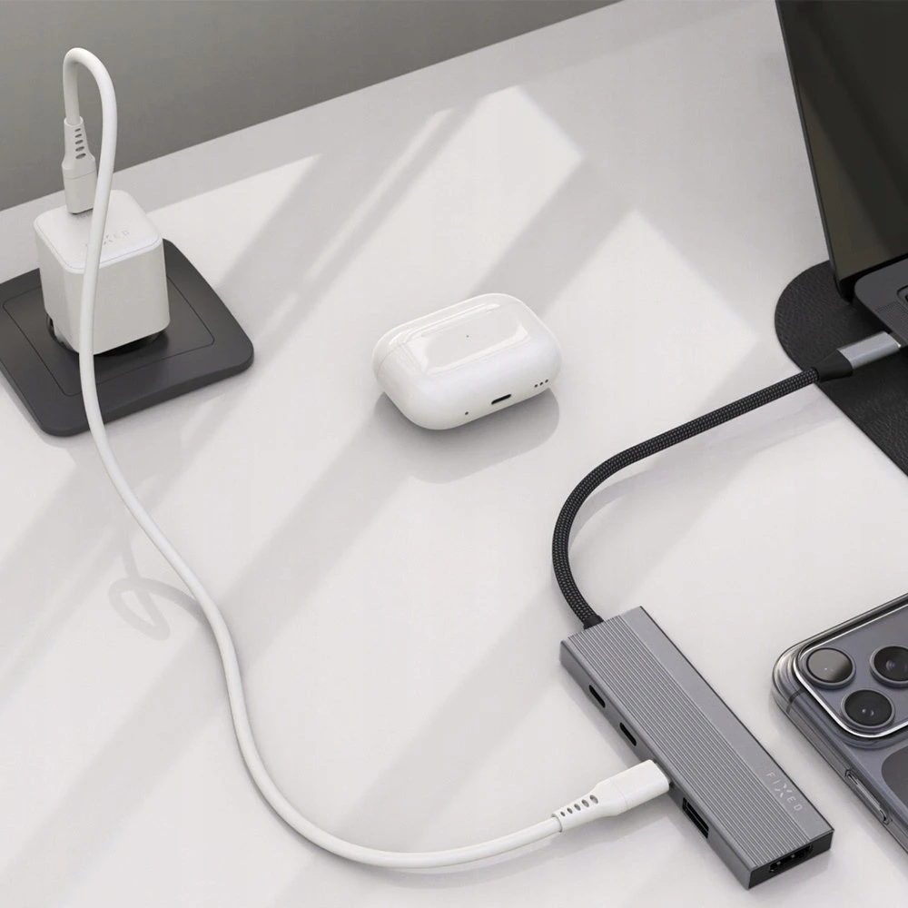Šakotuvas FIXED HUB Core. 5-in-1 for notebooks and tablets,