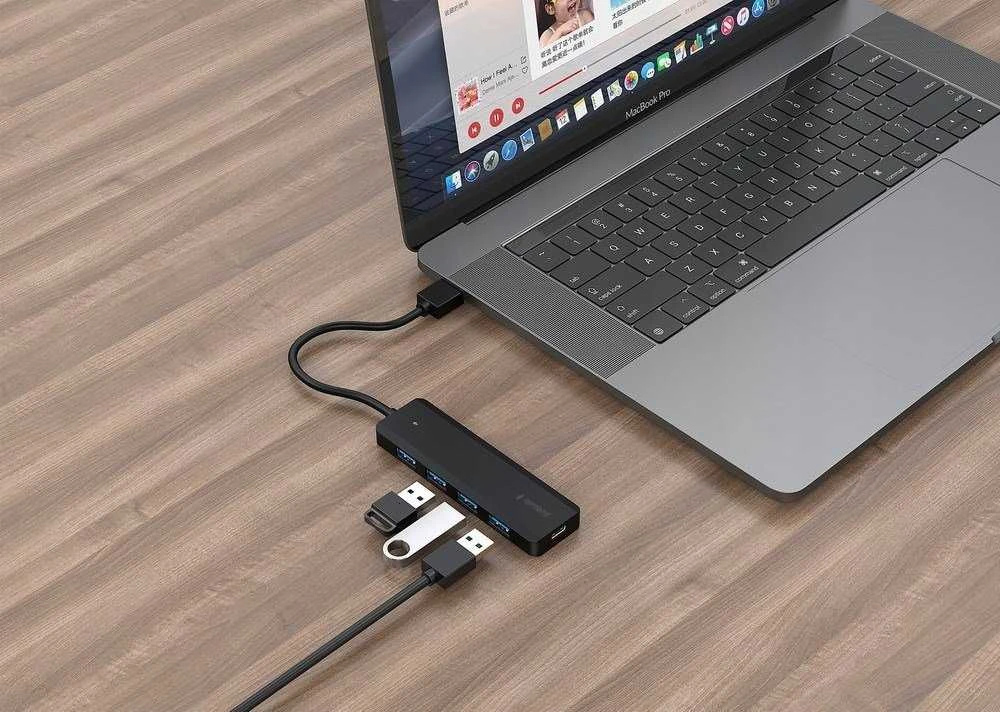 I/O HUB USB3.1 4PORT/UHB-U3P4P-02 GEMBIRD