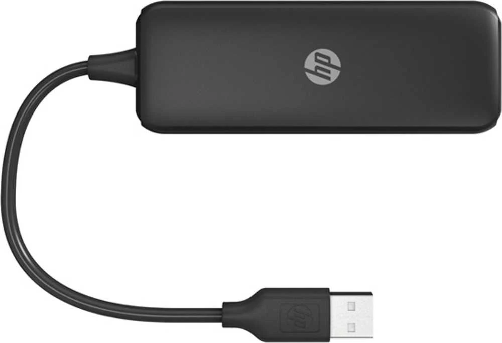 HP USB (2.0) hub 4-port, DHC-CT110C, juoda, Hewlett-Packard