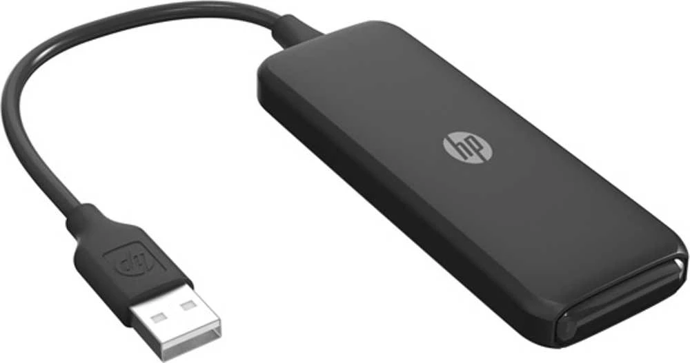 HP USB (2.0) hub 4-port, DHC-CT110C, juoda, Hewlett-Packard