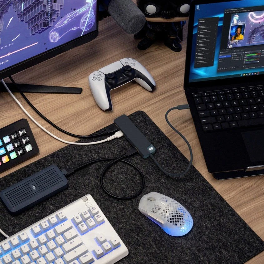 „Hyper HyperDrive Flex“ 5 prievadų USB-C šakotuvas | HD4101BKGL | HDMI jungtys kiekis: 1