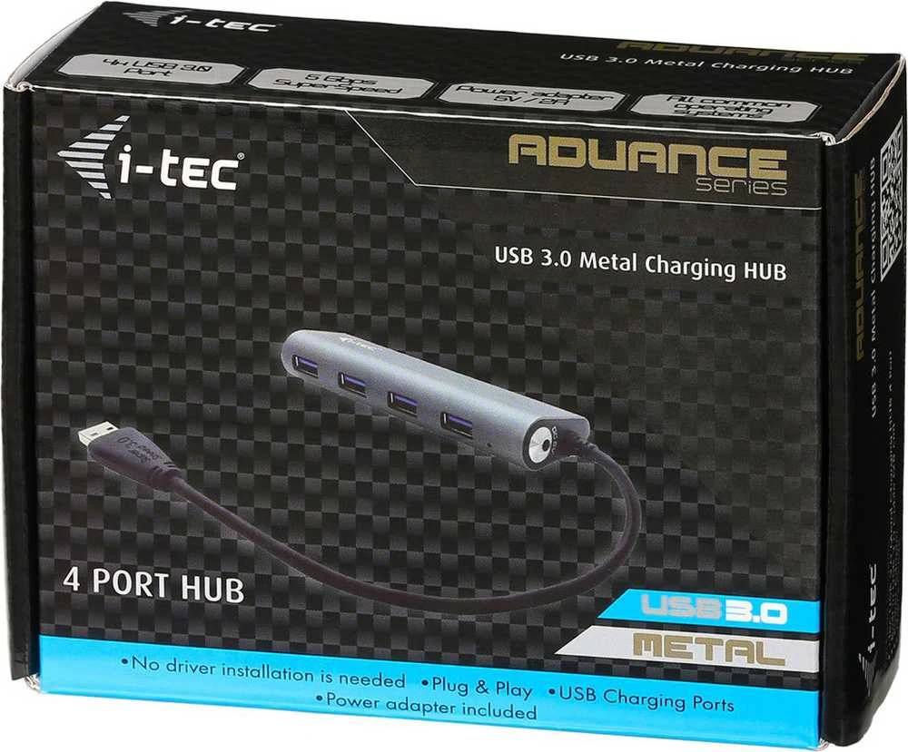 I-tec Superspeed USB 3.0  4 prievadų USB šakotuvas (U3HUB448)