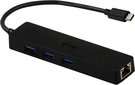 I-tec Advance C31GL3SLIM sąsajos šakotuvas USB 3.2 Gen 1 (3.1 Gen 1) Type-C 5000 Mbit/ai Juoda