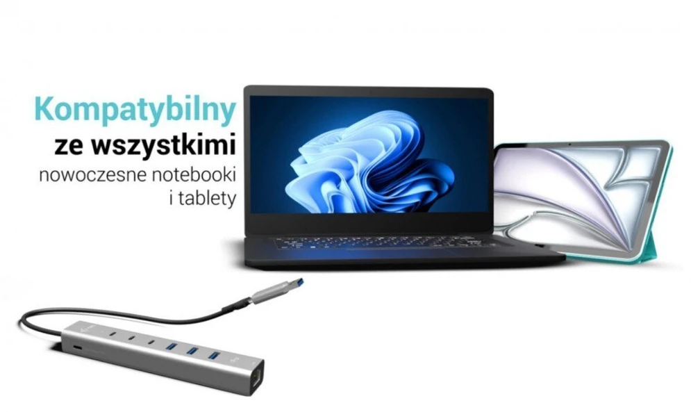 I-tec Hub usb-c/usb-a metal hub 6 port 3xusbc/3xusba