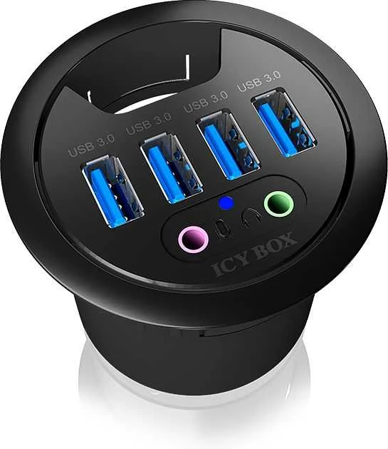 HUB USB Icy Box 4x USB-A 3.0 (IB-HUB1403A)