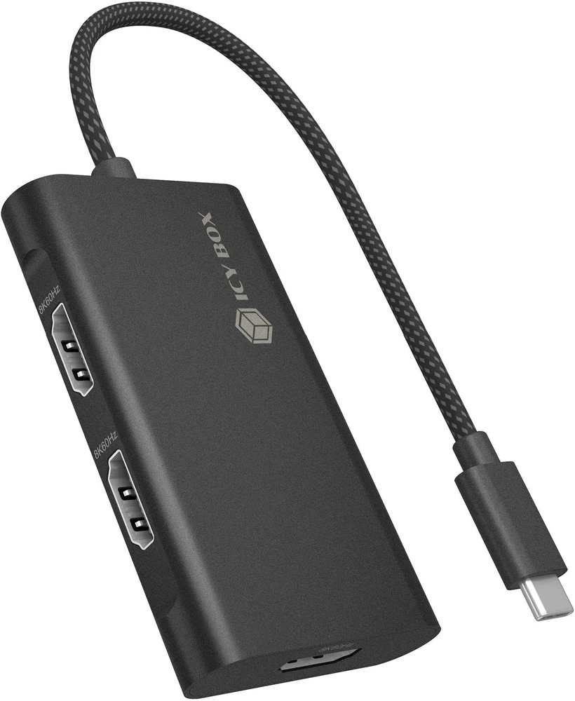 Įkroviklis ICY BOX IB-AD1030-C USB 3.2 Gen 2 (3.1 Gen 2) Type-C 10000 Mbit/ai Judah