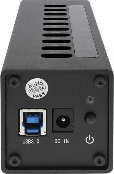 HUB USB InLine 10x USB-A 3.0 (35395C)