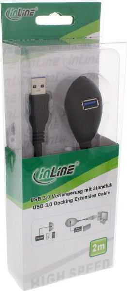 HUB USB InLine 2x USB-A 3.0 (35652)
