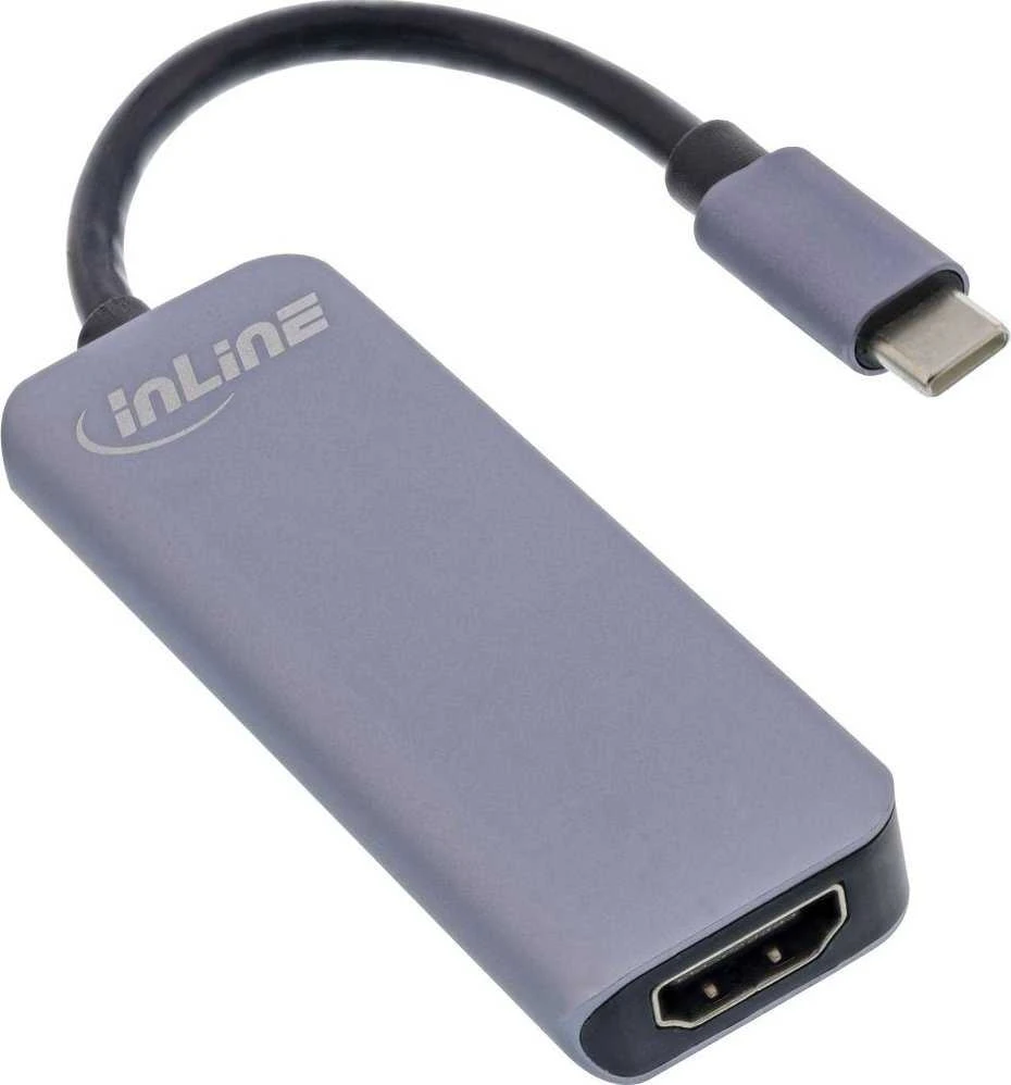 InLine daugiafunkcis šakotuvas USB 3.2, 1x USB-C, 2x USB-A, HDMI,
