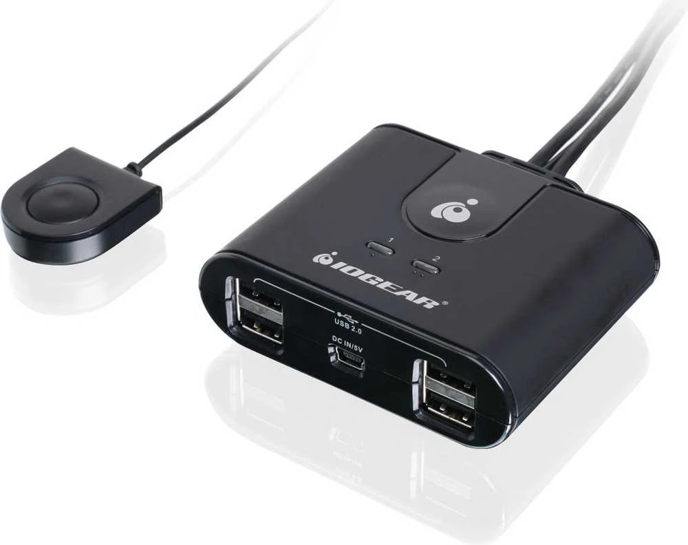 HUB USB IOGear 4x USB-A 2.0 (GUS402)