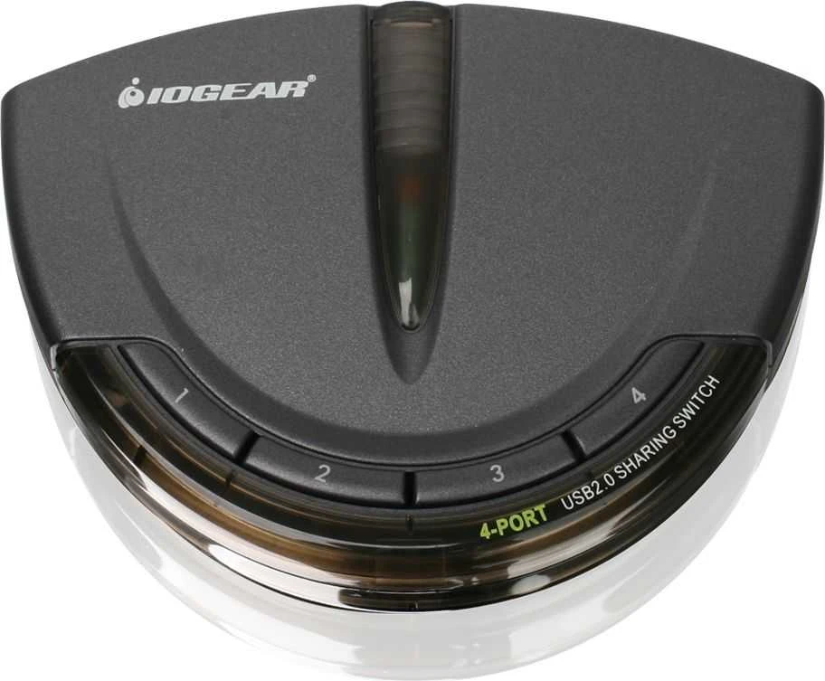 HUB USB IOGear 4x USB-B + 2,0 (GUB431)