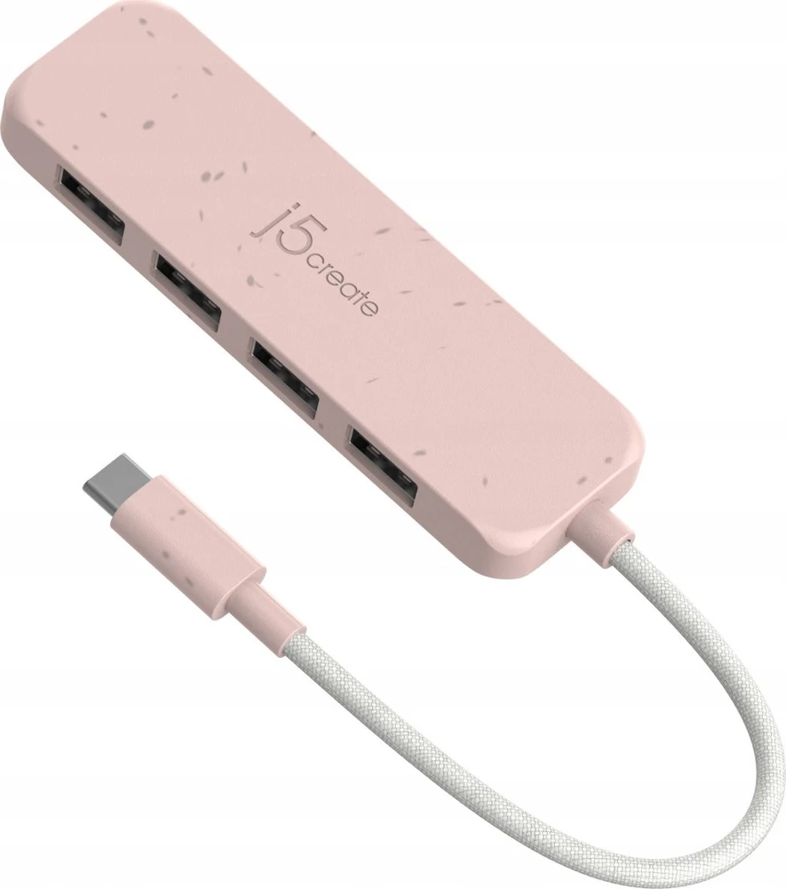J5CREATE J5Sukurkite EKOLOGIŠKĄ USB-C PRIE 4 prievadų / A TIPO GEN 2 HUB