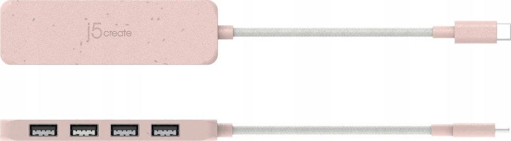 J5CREATE J5Sukurkite EKOLOGIŠKĄ USB-C PRIE 4 prievadų / A TIPO GEN 2 HUB