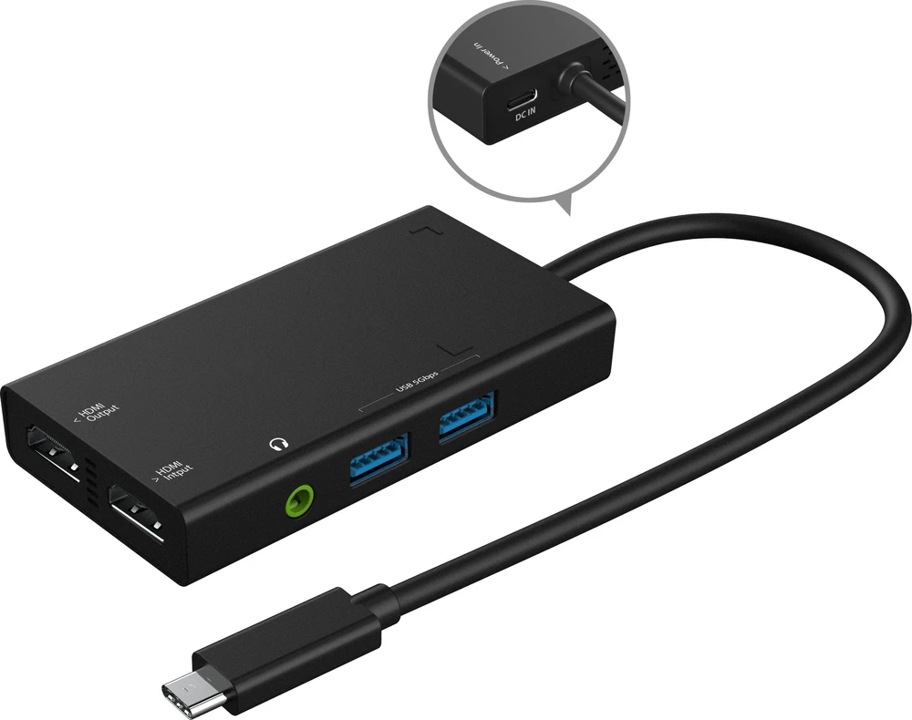 Nezatříděno J5create – vaizdo įrašymo USB šakotuvas