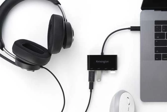 Rexel HUB USB Kensington Kensington HUB CH1200 USB-C 4 prievadų