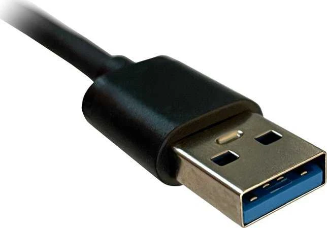 HUB USB LC-Power LC-Power LC-HUB-U3-4-V2 4xUSBA 1XUSB-C Juoda mažmeninė prekyba