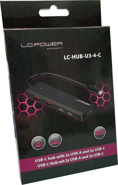 LC-Power LC-HUB-U3-4-c