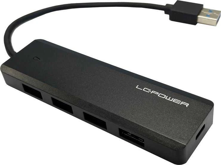 LC-Power USB šakotuvas su keturiomis jungtimis