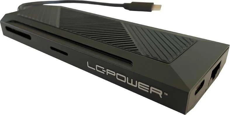 LC-Power USB-C adapteris su šoninėmis jungtimis