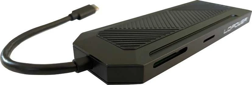 USB šakotuvas LC-Power USB šakotuvas LC-HUB-C-MULTI-6-RGB USB-C + USB