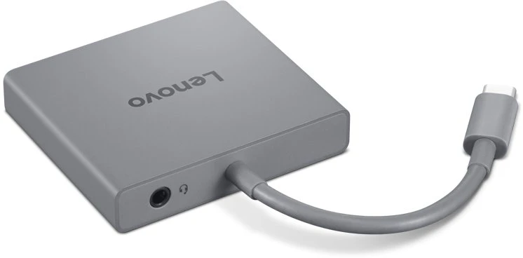 HUB USB Lenovo LENOVO USB-C 4 in 1 travel hub Gen2 juoda