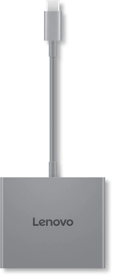 HUB USB Lenovo LENOVO USB-C 4 in 1 travel hub Gen2 juoda
