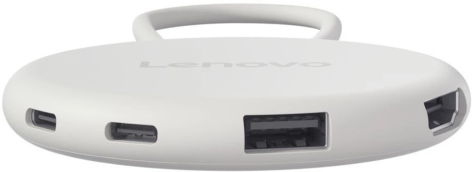 Lenovo Slim USB-C 3.2 Hub | Hubas | HDMI, USB-C, USB-A | 65 W