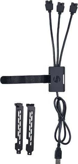 Lian Li PW-U2TPAB USB Hub – juodas