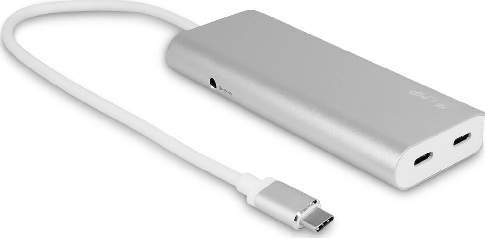 LMP USB-C Hub USB 3.0 (3.1 Gen 1) jungtys quantity 4, Aliuminio, USB 3.0 (3.1 Gen 1) Type-C jungtys quantity 3, Sidabrinis