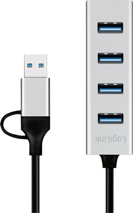 „LogiLink Hub USB 3.0“ 4 prievadų USB – 5 Gb/s