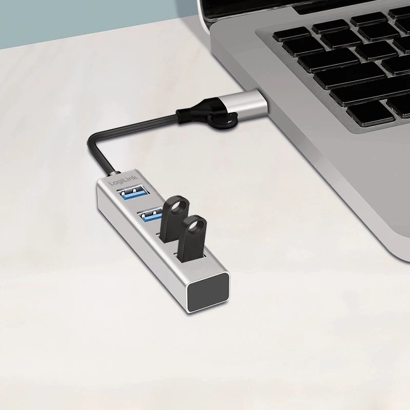 „LogiLink Hub USB 3.0“ 4 prievadų USB – 5 Gb/s