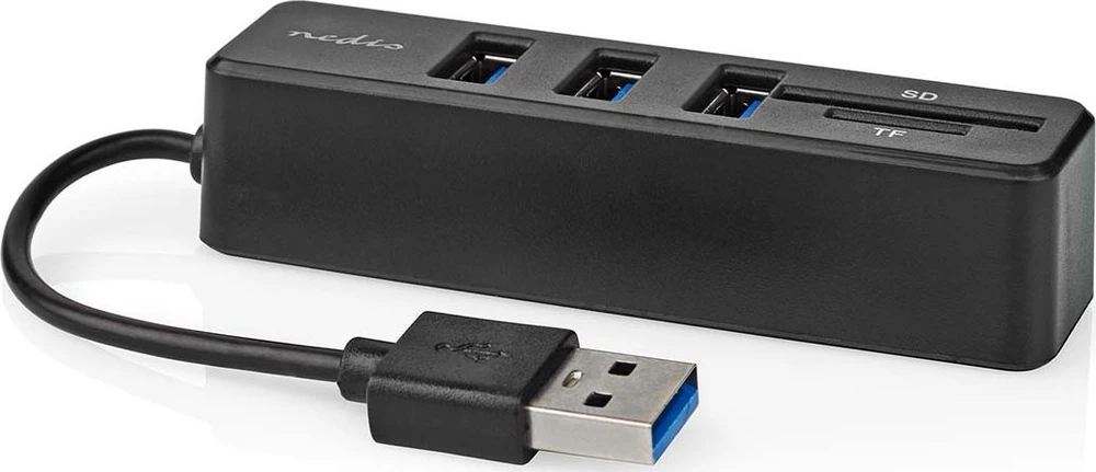 HUB USB Nedis CCGB60250BK01 huby i koncentratory