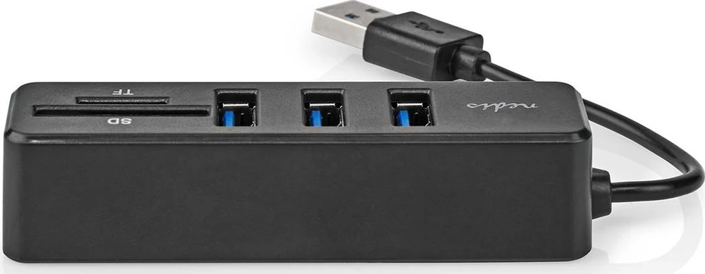 HUB USB Nedis CCGB60250BK01 huby i koncentratory
