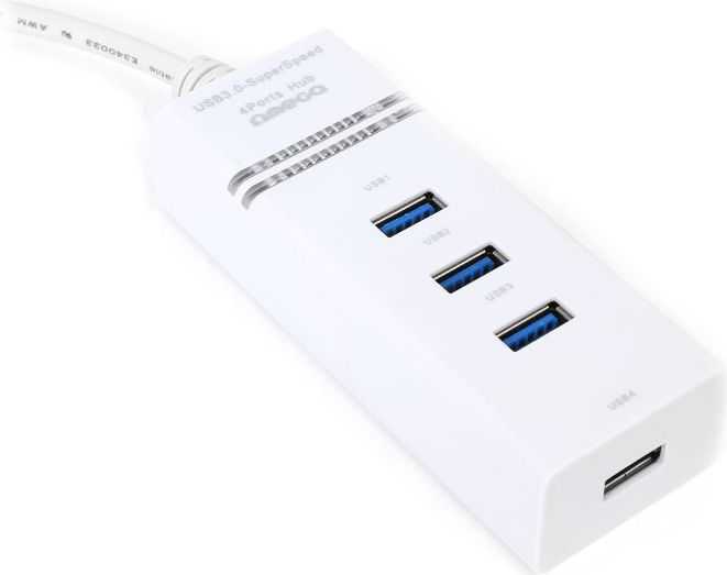 HUB USB Omega 4x USB- A 3.0 (OUH34W)