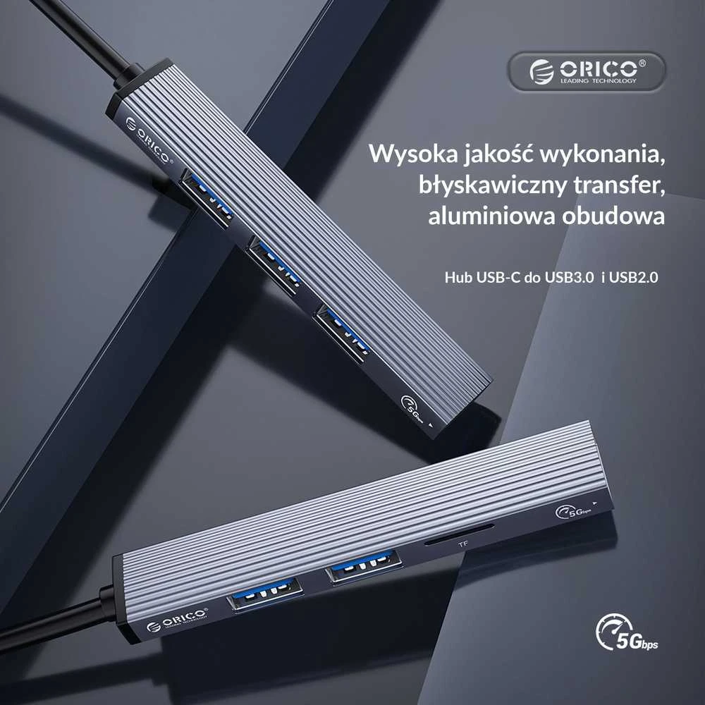 Orico Adapteris Hub 3x USB+ TF 3.0
