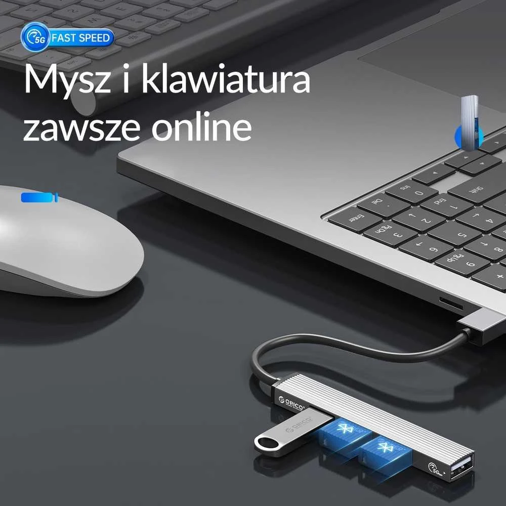Orico Adapteris Hub 3x USB+ TF 3.0