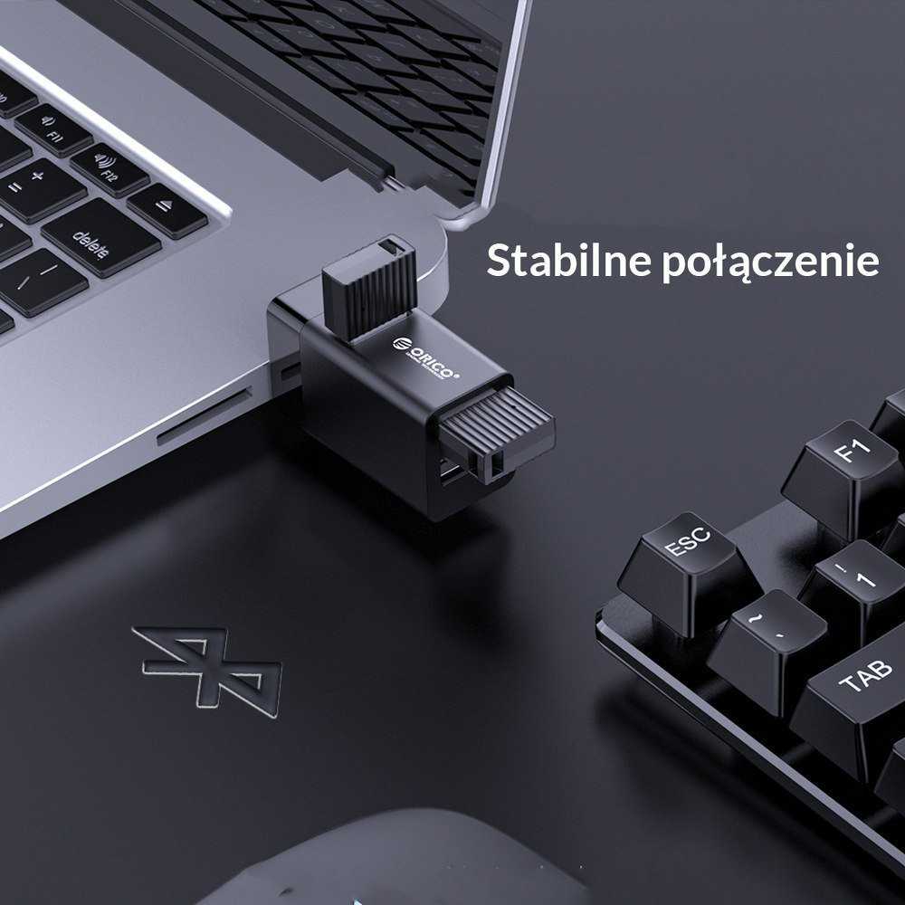 HUB USB Orico MINI-U32-BK-BP 3x USB-A 3.0 (MINI-U32-BK-BP)