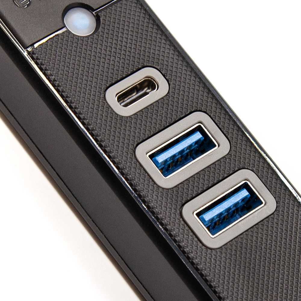 Orico Hub adapteris USB-C prie 2x USB 3.0 + USB-C, 5 Gbps, 0.15 m (juodas)