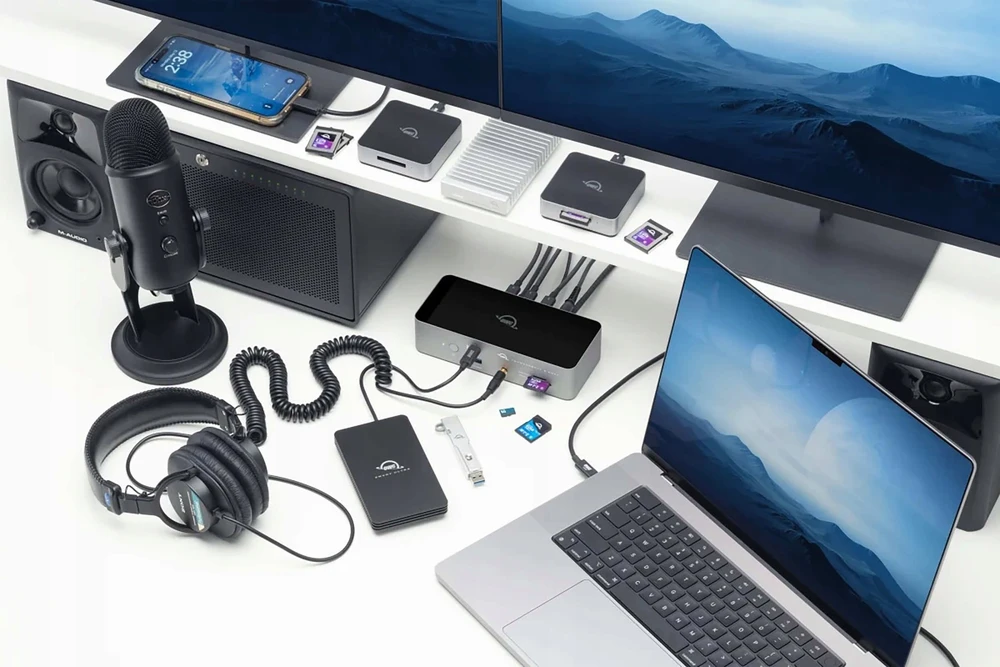 OWC „Thunderbolt 5“ dokas *IŠANKSTINIS UŽSAKYMAS – NUMATOMAS 2025 m. rugpjūtis