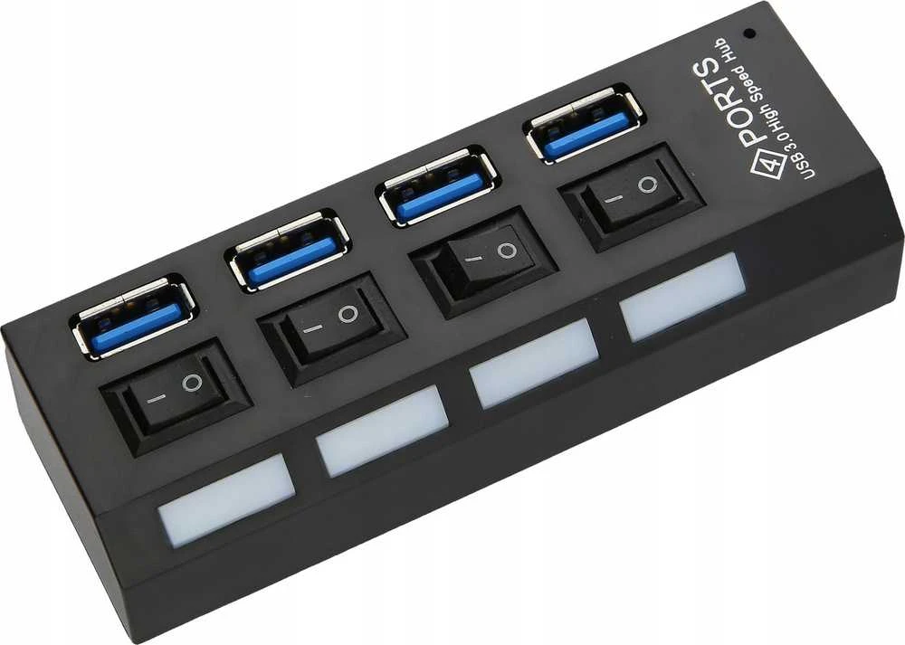 Pawonik TST HUB USB 3.0 HUB-USB3.0-1/4 55 cm