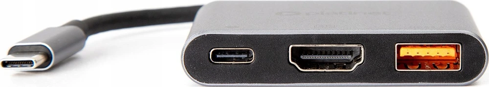 USB-C šakotuvas Platinet 3in1 (PMH9991T) (1xHDMI 4K; 1xUSB-C; 1xUSB 3.2)