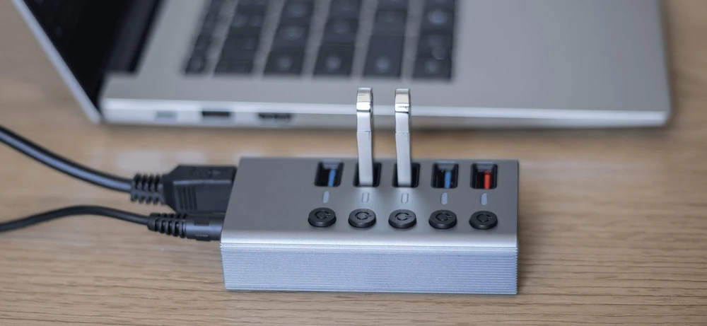 HUB USB Reagle PRO 4x USB-A 3.2 Gen1