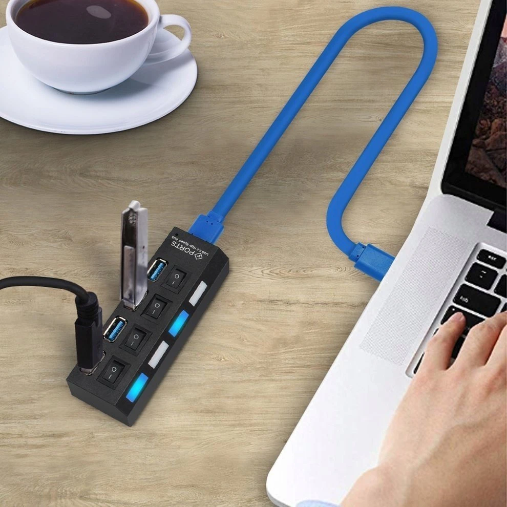 Retoo Hub USB 3.0 šakotuvas / USB 3.0 šakotuvas