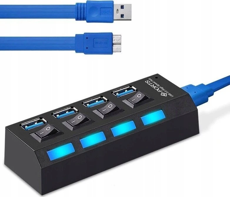 Retoo Hub USB 3.0 šakotuvas / USB 3.0 šakotuvas