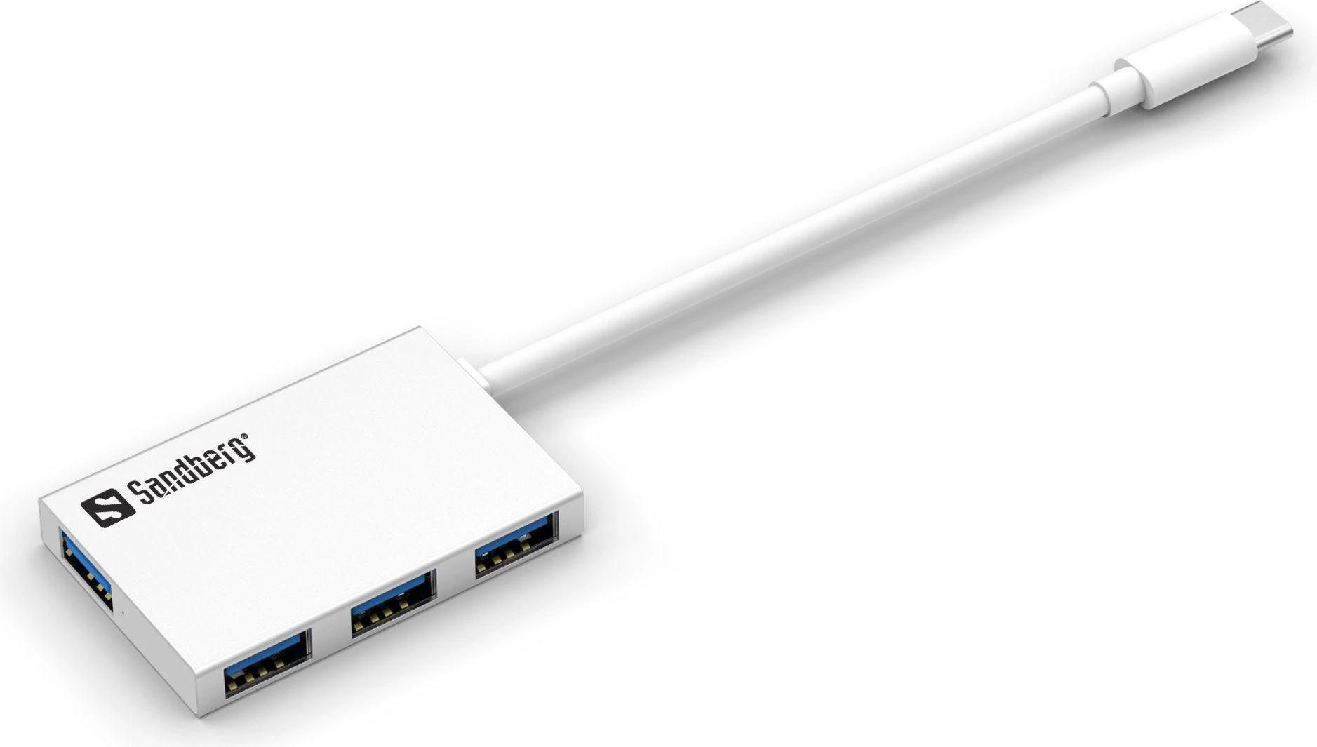 Sandberg USB-C 4 prievadų šakotuvas