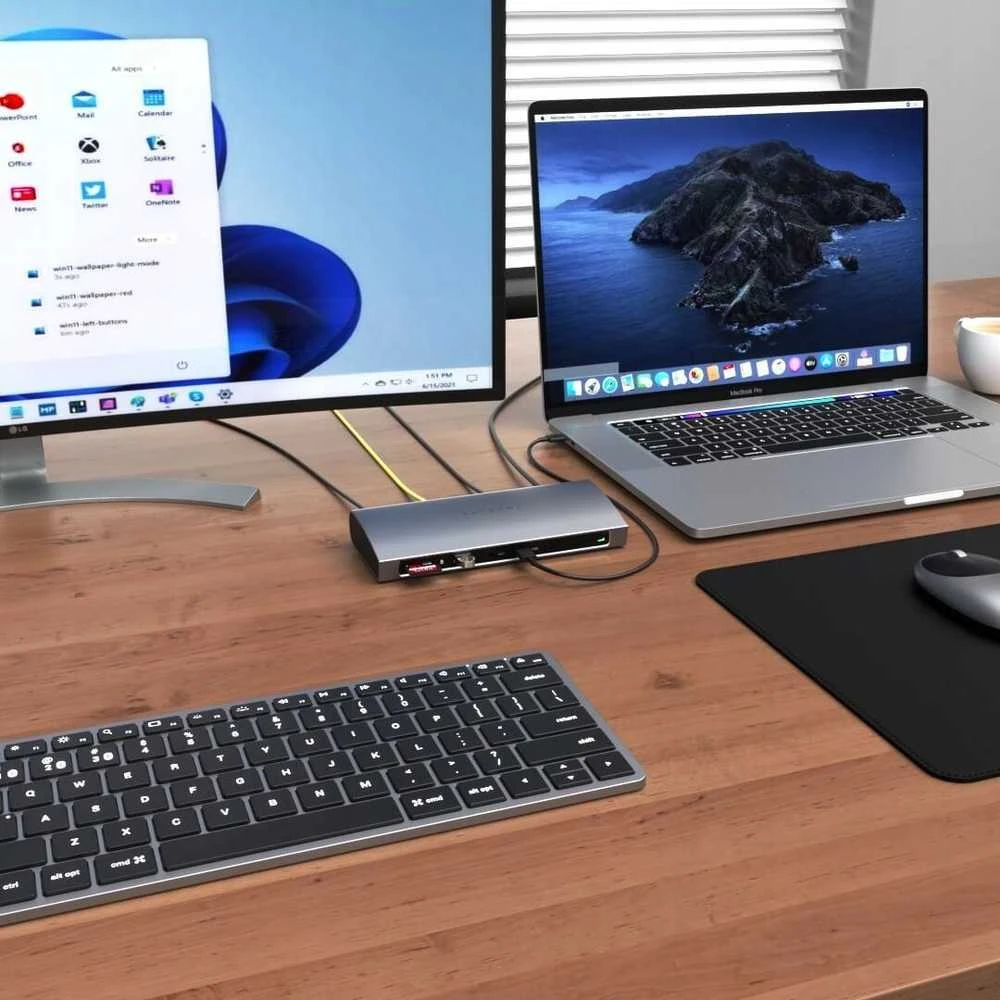 Stacja/replikator Satechi Thunderbolt 4 Dock (ST-UCT4DM)