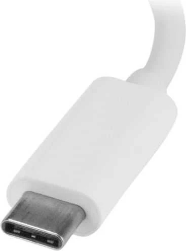 StarTech USB-A Hub 3 prievadai balti