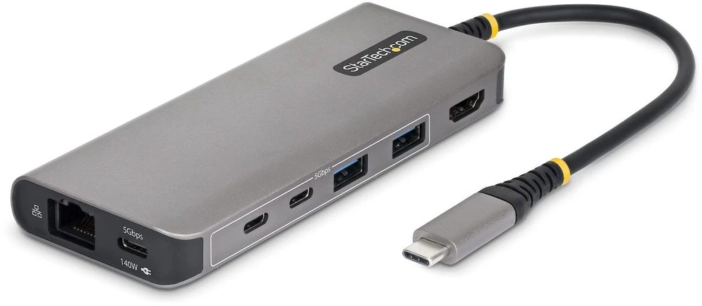 HUB USB StarTech - Doko stotelė - USB-C 3.2 Gen 1 - HDMI - 1GbE (315B-USBC-MULTIPORT)